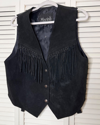 Vintage mariah suede - mariah, fringe