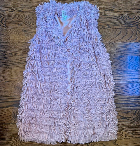 Ivy jane pink - long, fringe