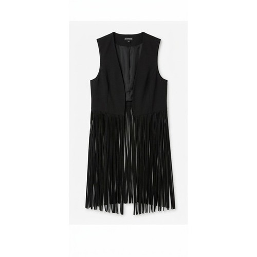 Chic express black faux suede - express,