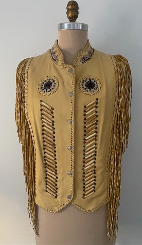 Tribe america fringe leather - tribe,
