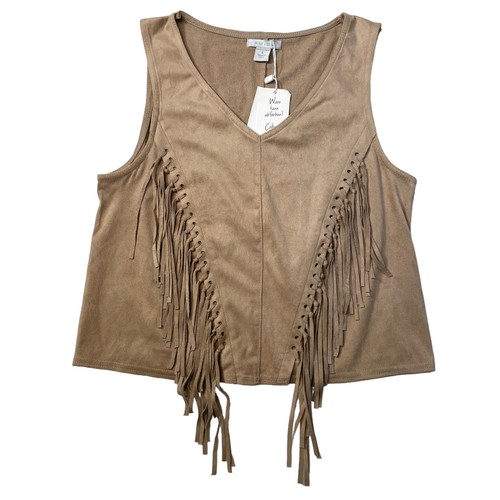 New amisu vest small camel - amisu,
